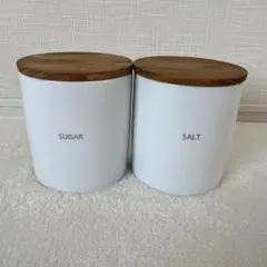 キャニスター 2個セット SUGAR SALTのサムネイル