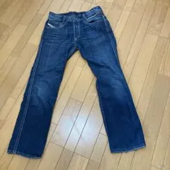 PON様専用　DIESEL ダークブルー ストレートデニム