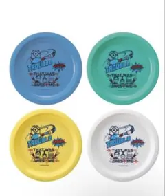 ミニオン プレート お皿 アウトドア バーベキュー パーティー ４枚セット×2