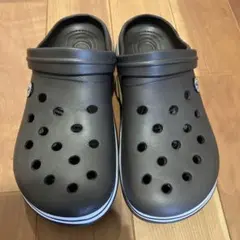 サボサンダル ダークブラウン ホワイトライン