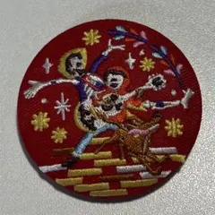 ディズニー刺繍缶バッジ2