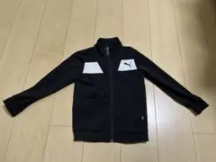 PUMA ジャージ　ジャケット　黒 116 サイズ