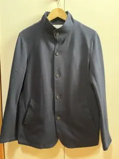 TAKEO KIKUCHI スタンドカラージャケット 薄手 メンズ L ネイビー