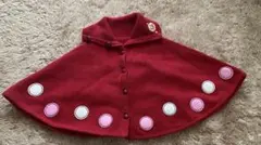 ANPANMAN 赤いベビーポンチョ 80サイズ