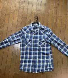 Wrangler チェックシャツ ネルシャツ 古着