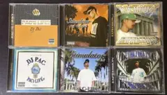 g-rap MIX CD 6枚セット DJ PAC DJ C-LIFE