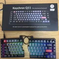 Keychron Q11 75% Mechanical Keyboard（赤軸） - メルカリ