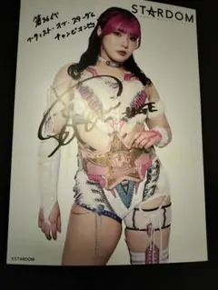 STARDOM スターダム 玖麗さやか 直筆サイン入りポートレート - メルカリ