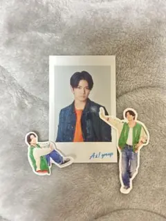 正門良規 Gotta Be 先着特典 チェキ風カード ツアーステッカー