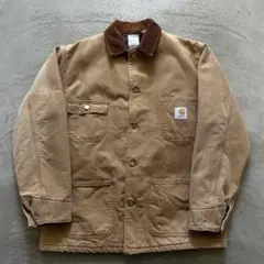 星タグUSA製80s カーハート チョアコート 希少サイズ40 極上
