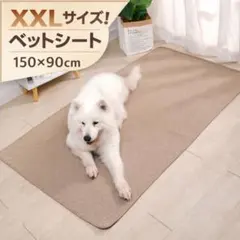 ペットシーツ XXL ブラウン 洗える トイレシート 防水 犬 猫 大きいペットのサムネイル