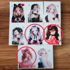 【りたそう様専用】cotton melody様◆人物ステッカー◆3枚セット