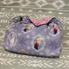 ディズニープリンセス アナと雪の女王 ポーチ 薄紫色 パープル