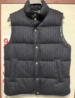 christian orani ダウン ベストM ウール★ダウン80フェザー20