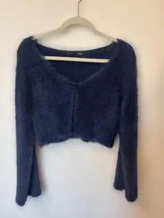 シャギーカーディガン