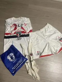 adidas SPFC サンパウロFC サッカーウェア上(L)下(M)セット