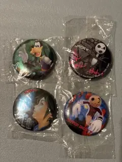 ディズニーヴィランズ 缶バッジ 5個セット - メルカリ