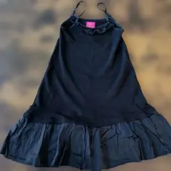Little deicy ブラック キャミソールワンピース　size100のサムネイル