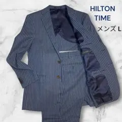 美品⭐︎HILTON TIMEセットアップ スーツ 春夏薄手 Lサイズ　背抜きのサムネイル