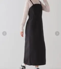 Honeys スリット入り デニムジャンスカ