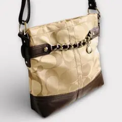 COACH コーチ シグネチャー ワンショルダーバッグ サテン 19336 - メルカリ