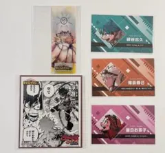 僕のヒーローアカデミア 緑谷出久 爆豪勝己 麗日お茶子　名刺カード ジャンフェス