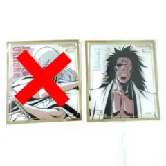 BLEACH WORLD クリアミニ色紙 更木剣八 ブリーチワールド
