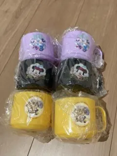 ディズニーリゾートホテル　ミッキー＆ミニー プラスチックマグカップ 6個セット