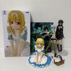 ソードアートオンライン　フィギュア4点セット