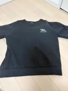 ブラック スウェット トレーナー