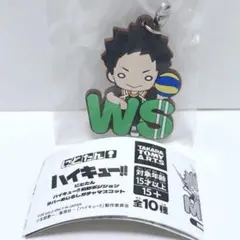 ハイキュー　にとたん　ラバー めじるし　烏野ポジション　ガチャマスコット　大地