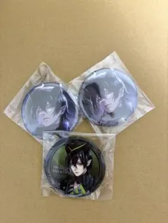 ツイステ 寮服 缶バッジ AGF マレウス 3個セット - メルカリ