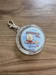 スヌーピー 刺繍バッジ キーホルダー PEANUTS クリアケース入り　USJ