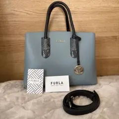 FURLA(フルラ) Tessa レザーハンドバッグ