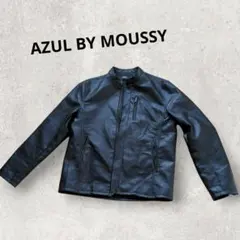 AZUL BY MOUSSY 合成皮革 ジャケット Mライダースジャケット