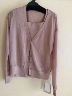 新品タグ付　アプワイザーリッシェ　シアーカーデアンサンブル