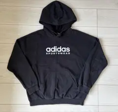 adidas フード付きトレーナー 裏起毛 150cm