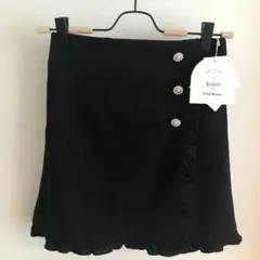 ミニスカート　スカパン　アンダーパンツ付きスカート　Mサイズ　黒　新品　札付き