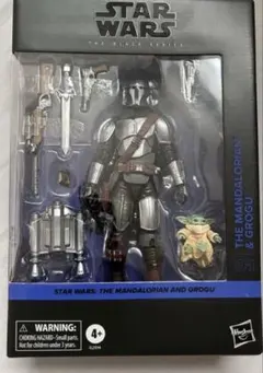 スターウォーズブラックシリーズ　マンダロリアン&グローグームービー フィギュア