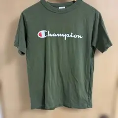 Champion オリーブ Tシャツ S