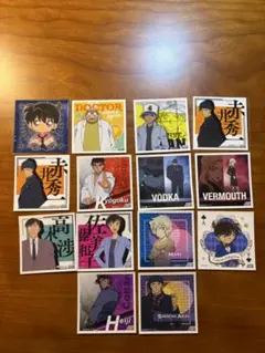 【14枚セット】名探偵コナン シールウエハース 赤井秀一/コナン/平次/