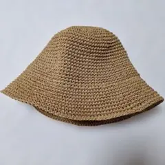 チューリップハット　レディース　麦わら帽子