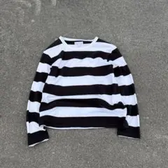 00s agnes b. homme ボーダーロンT Y2K archive