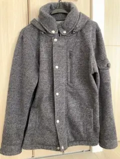 BEAMS HEART グレー フード付きジャケット Lサイズ