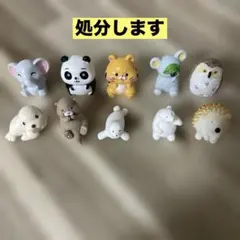 動物ミニフィギュア 10点セット