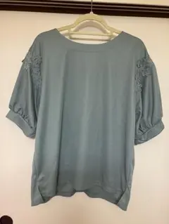 閉店迫ってます全部お売りしたい‼️大きいサイズ　ミントグリーン　肩デザインあり