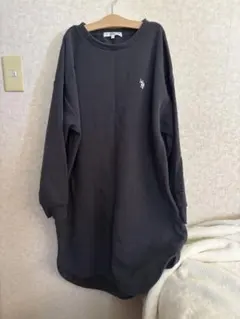 U.S. POLO ASSN. スウェット 長袖 ダークグレー Lのサムネイル