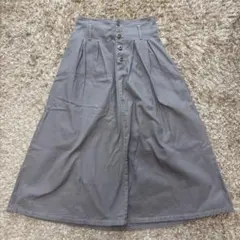 デニムスカート グレー（フリーサイズ） OLIVE des OLIVE