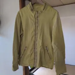 giorgio brato イエロー レザージャケット　シングル