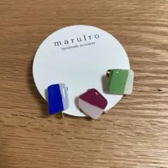 【新品】値下げ　マルイロさんハンドメイドイヤリング